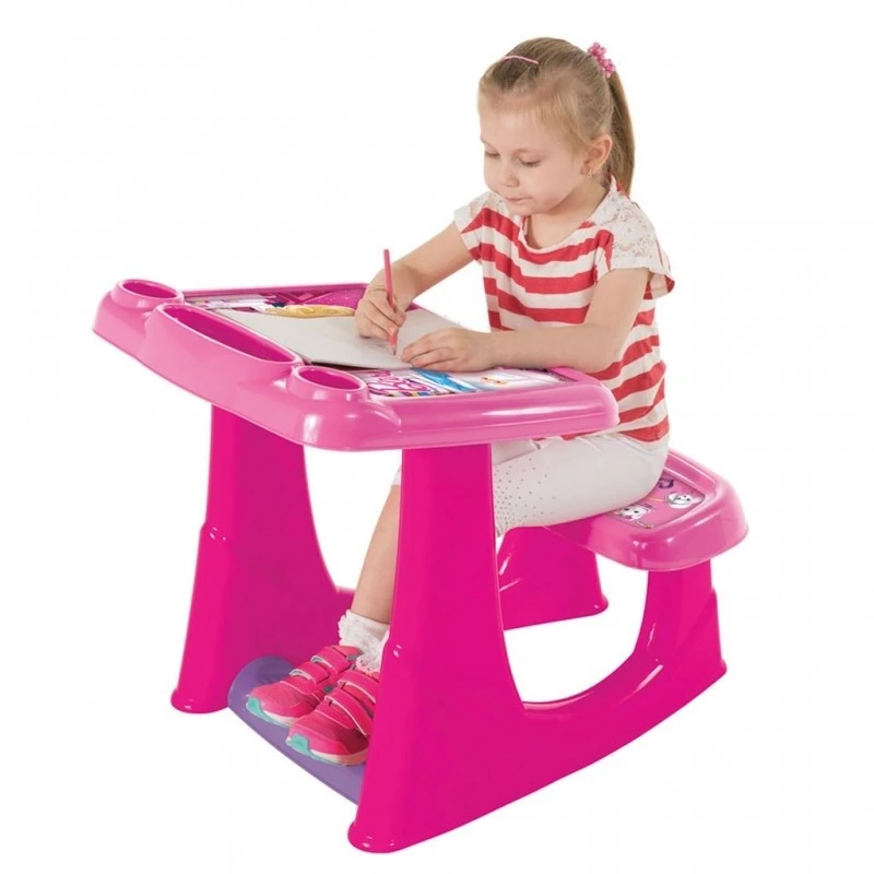 Детски чин Барби Dede, Barbie Board Desk with Chair ,70 х 54 х 57 см